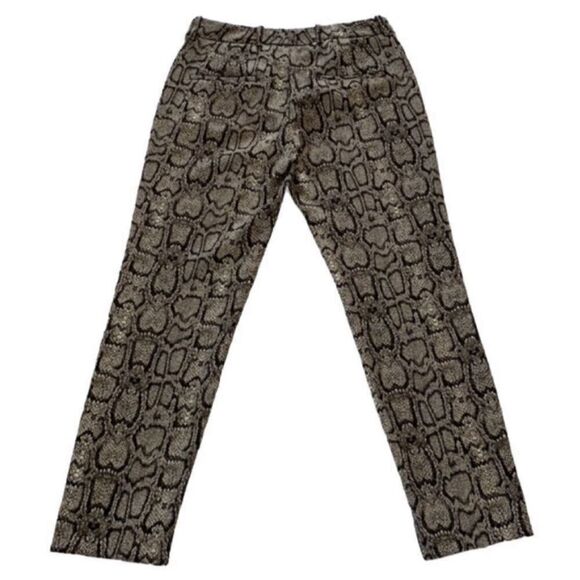 Zara Snake Print Ankle Dress Pants(Size 4) - Picture 5 of 11